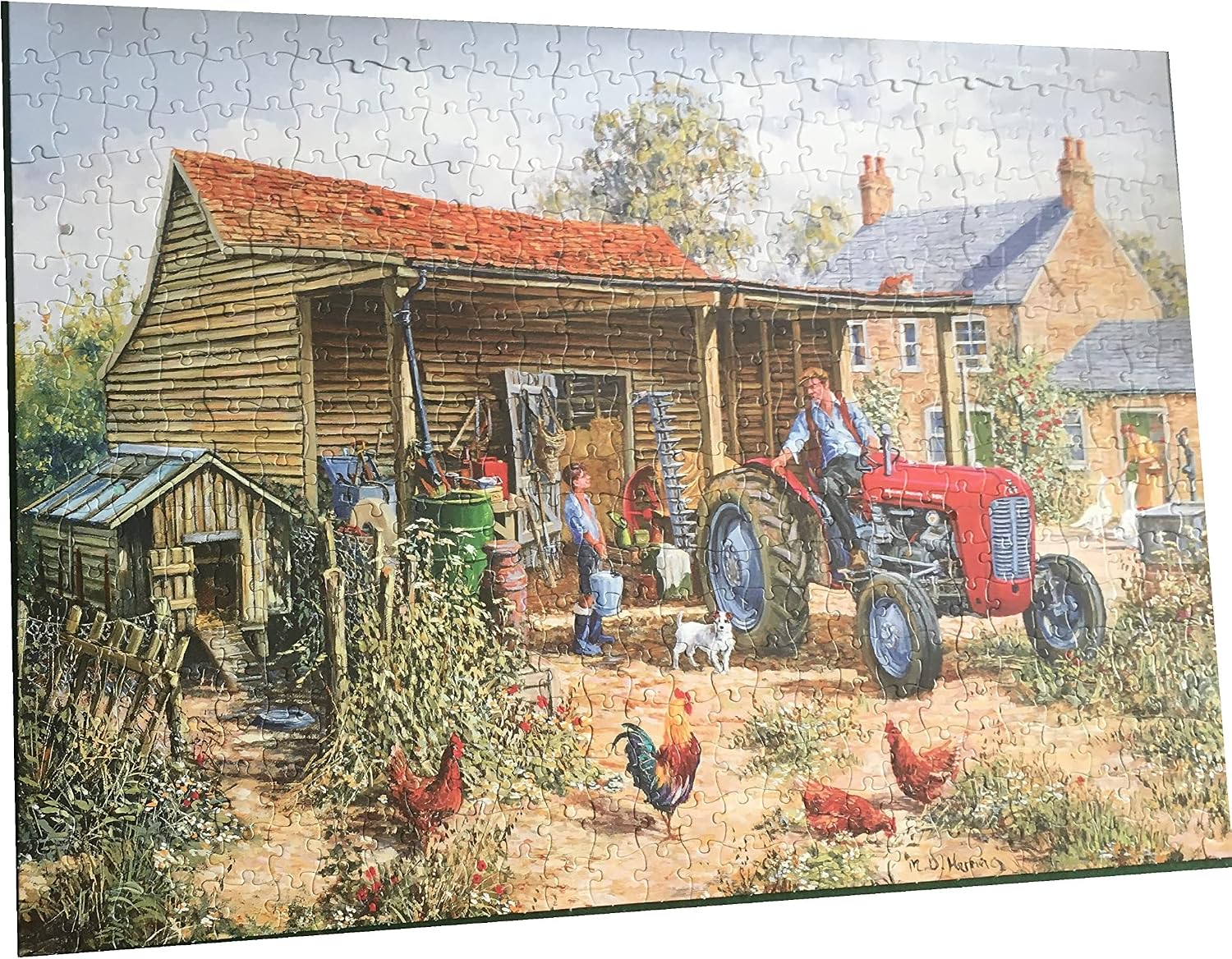 Ravensburger Crazy Cats Autumn Banquet Jigsaw Puzzle