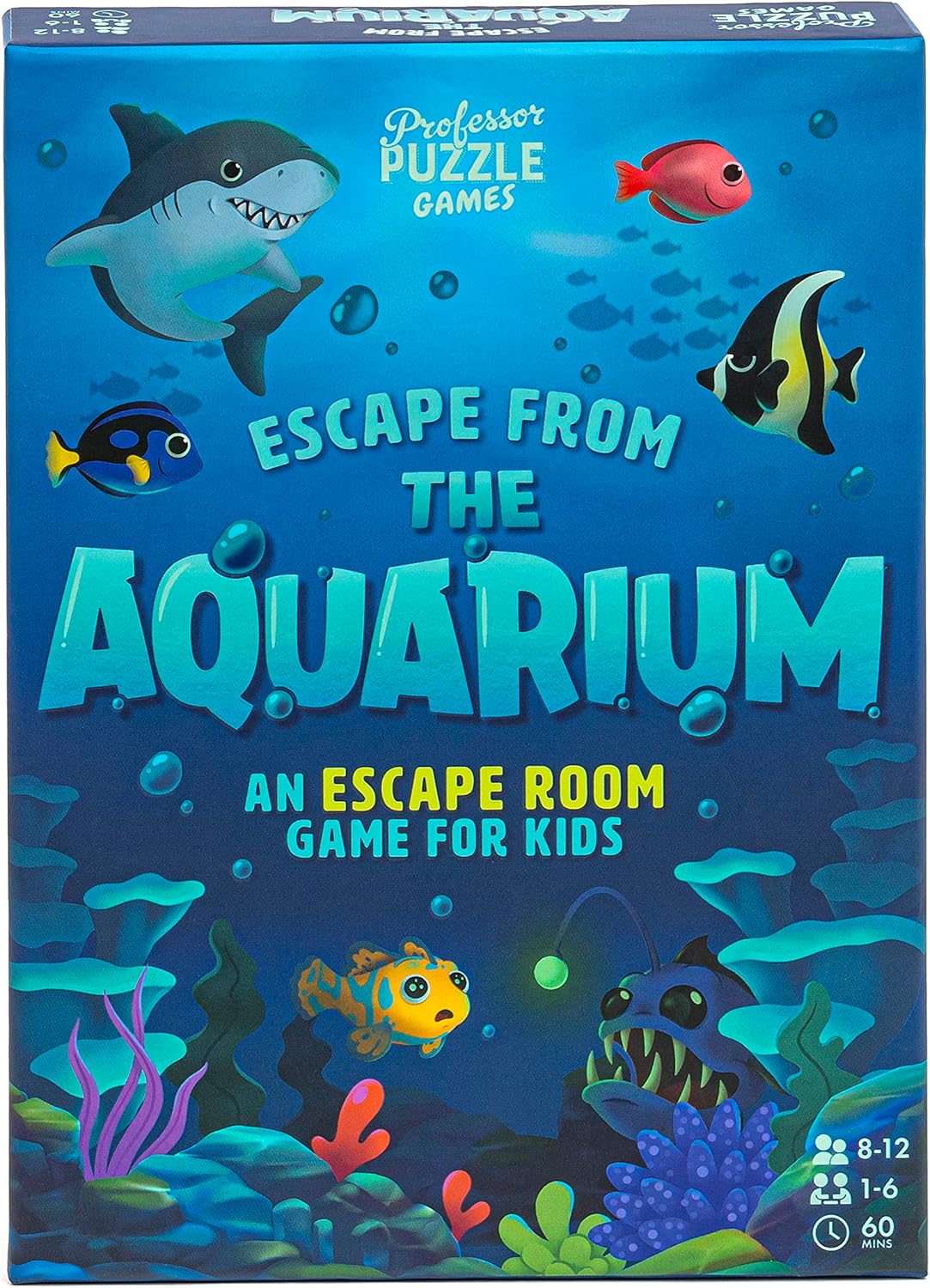 Professor Puzzle: Escape from The Aquarium - Escape Room Game.