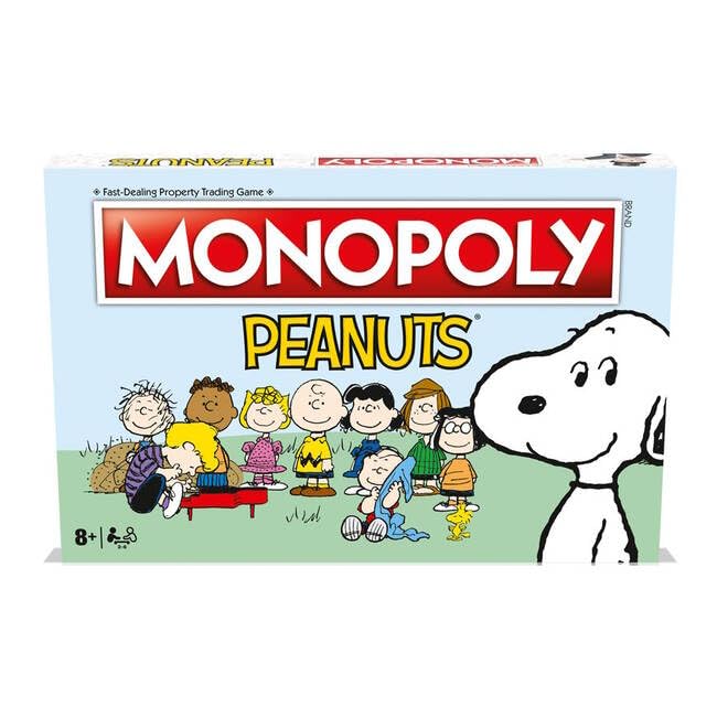 Winning Moves Peanuts Monopoly Board Game