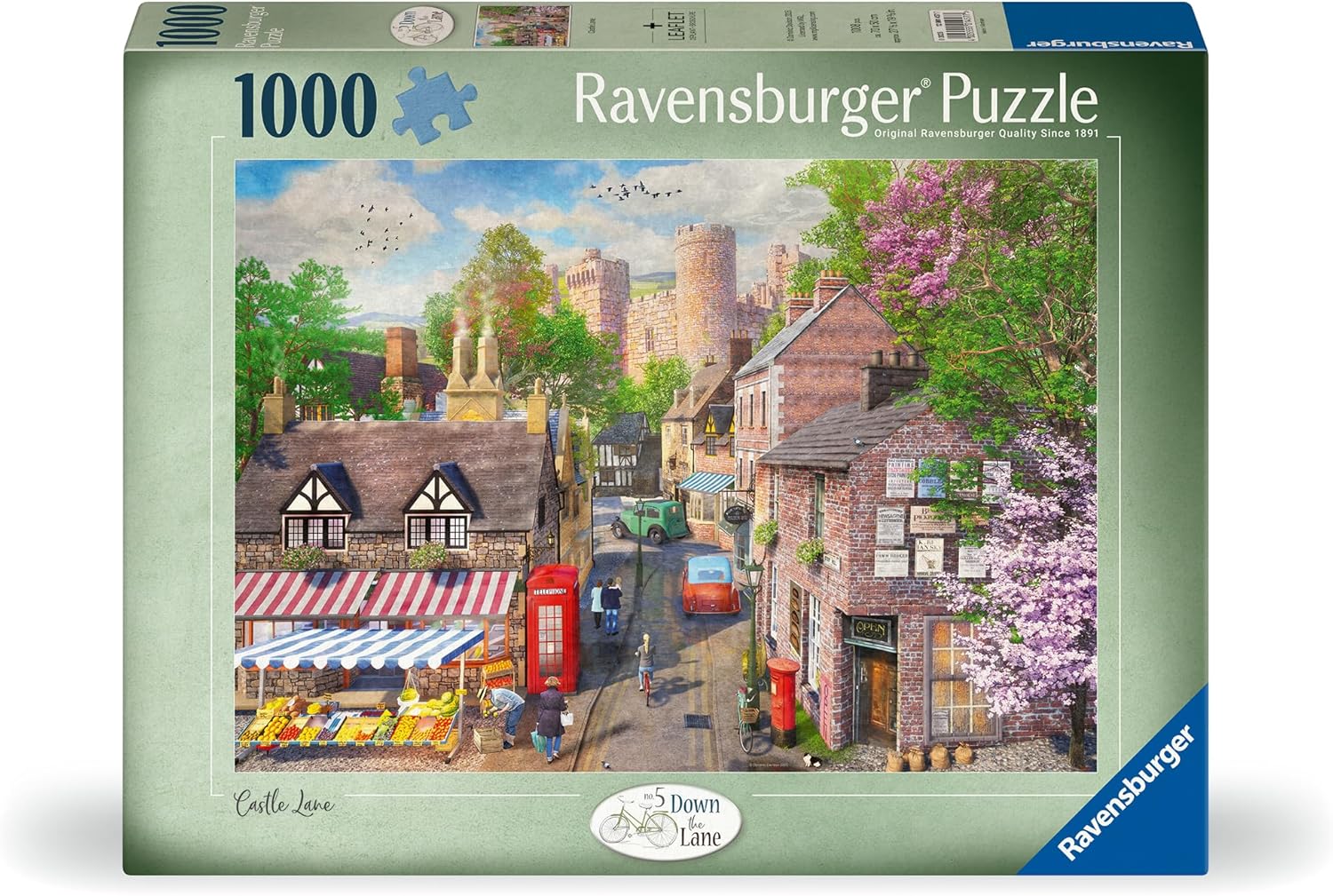 Ravensburger Down The Lane No.5 Castle Lane Puzzle