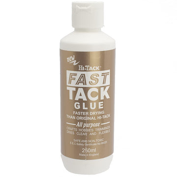 Fast Tack Quick Stick & Very Sticky PVA Glue - 250ml | Craft Adhesives