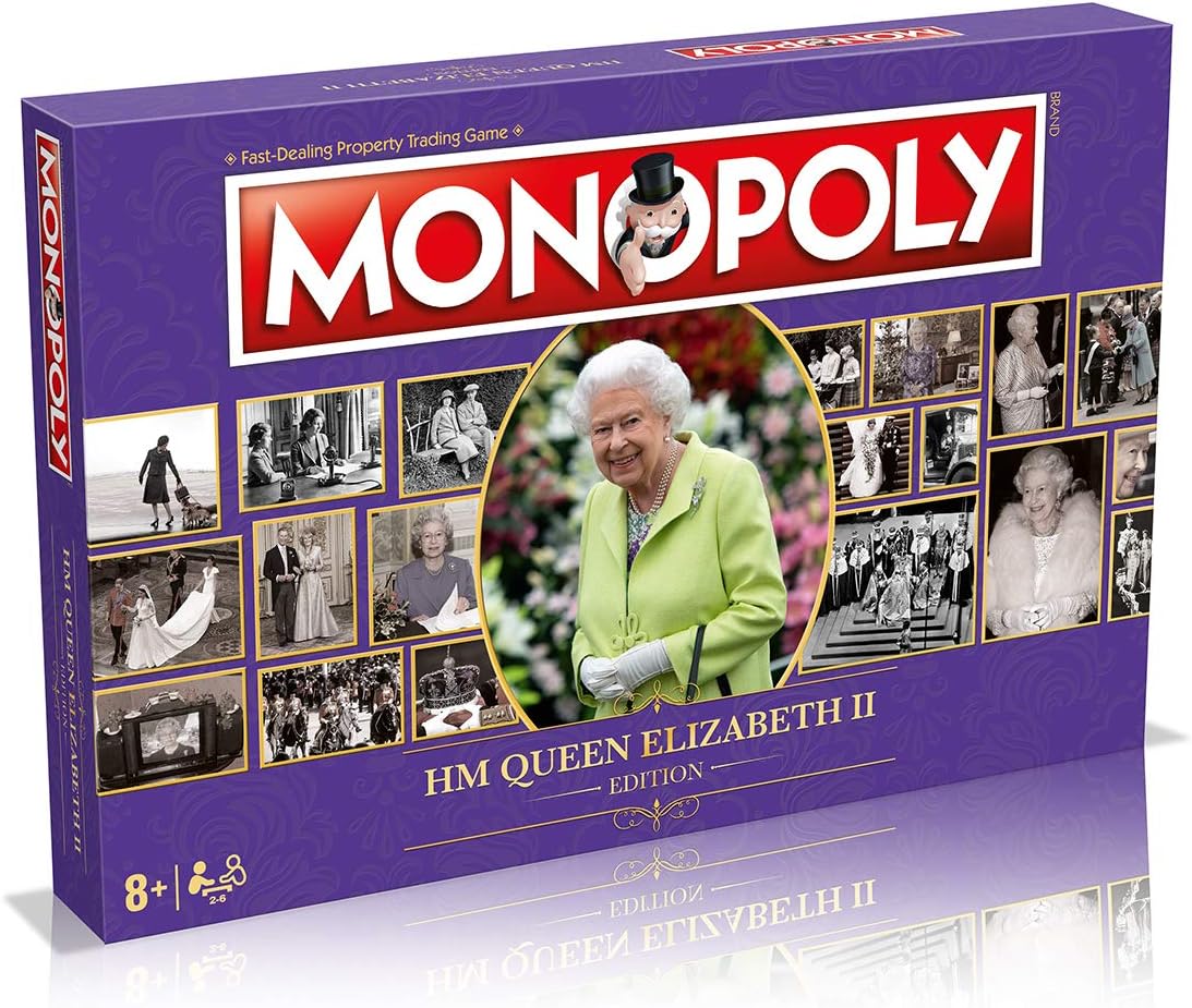 HM Queen Elizabeth II Monopoly Board Game