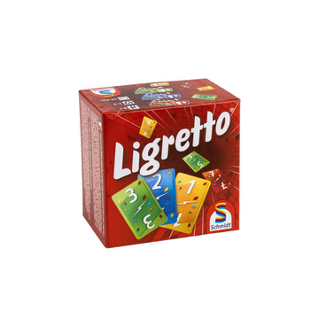 Schmidt | Ligretto Red | Card Game | Ages 8+ | 2 to 4 Players | 15 mins Minutes Playing Time