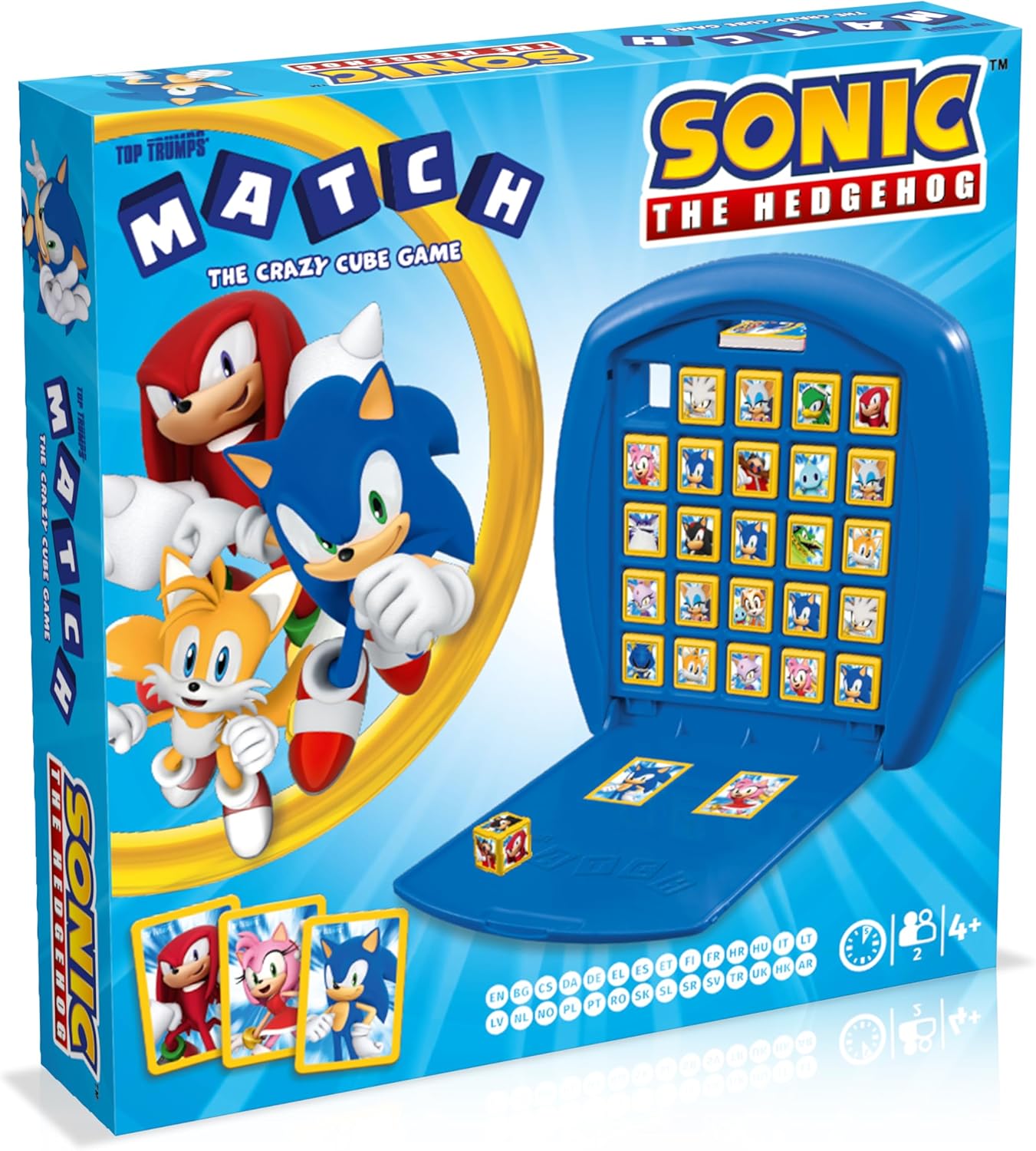 Top Trumps Match Game Sonic The Hedgehog - Family Board Games