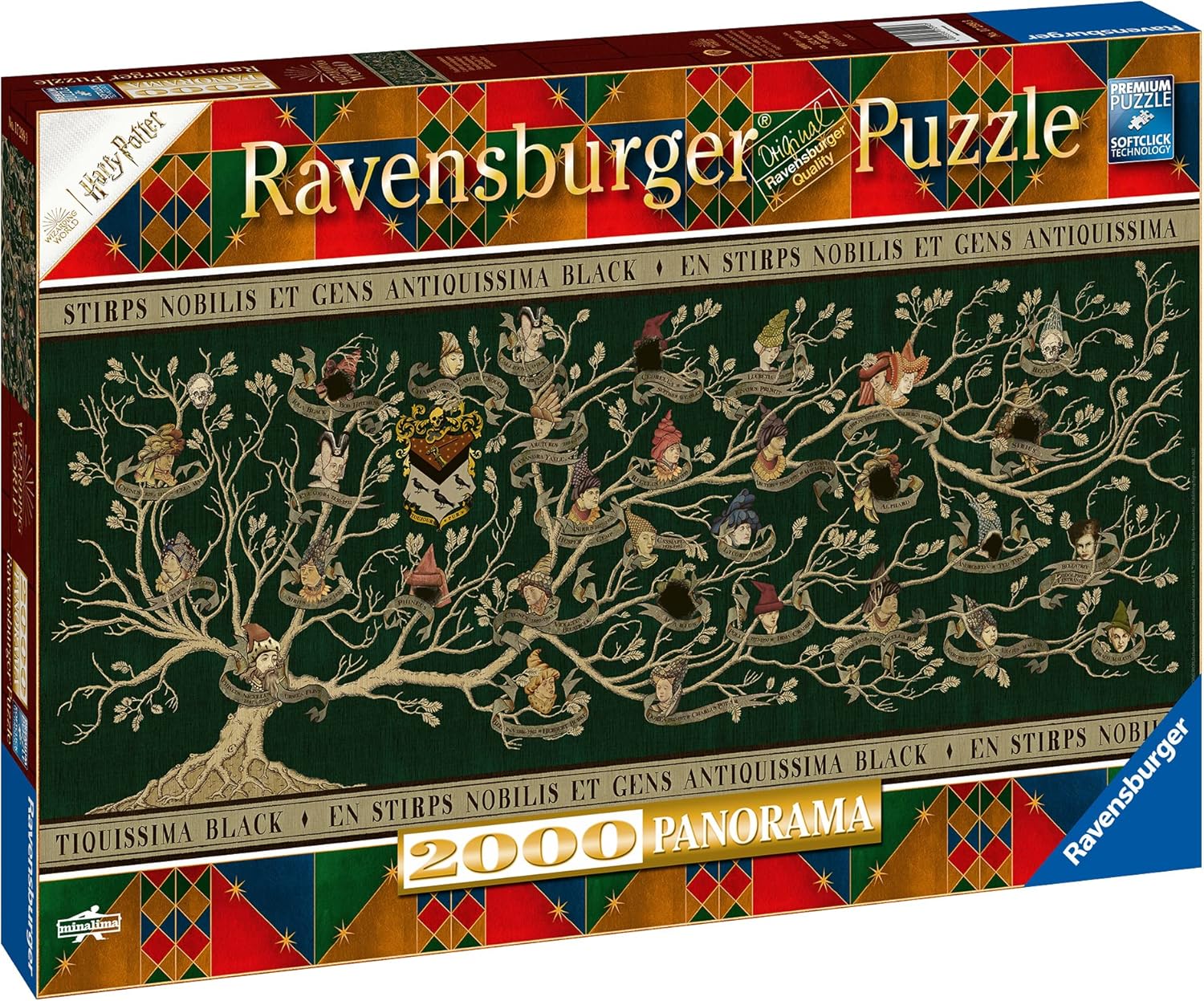 Ravensburger Harry Potter - Sirius Black Family Tree 2000 Piece Jigsaw Puzzle