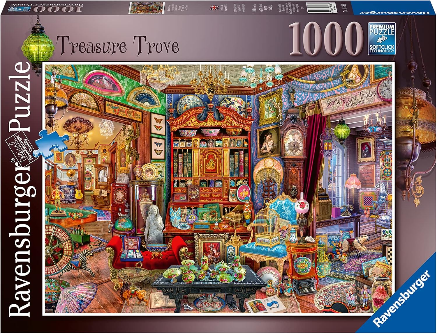 Ravensburger Aimee Stewart Treasure Trove 1000 Piece Jigsaw Puzzles
