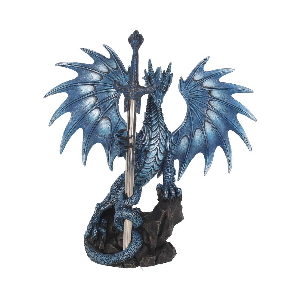 Ruth Thompson Sea Blade Letter Opener Blue Dragon Figurine 22.2cm