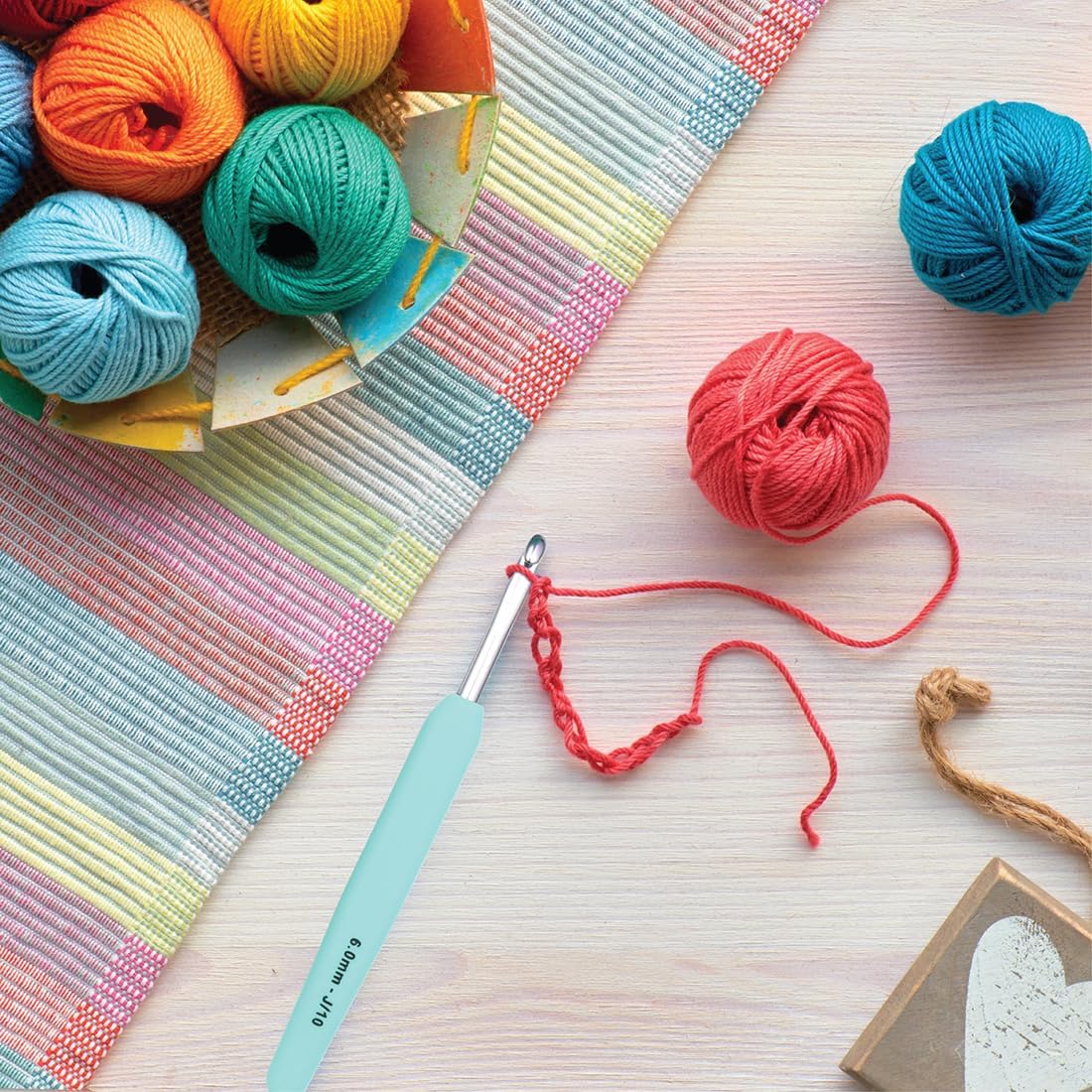 KnitPro Waves 2.0 Single-Ended Crochet Hooks
