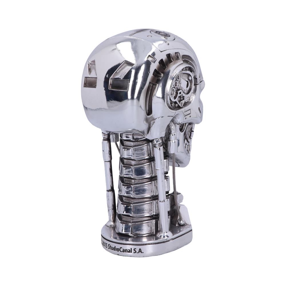 T-800 Terminator 2 Judgement Day T2 Head Box Movie Merchandise 21cm