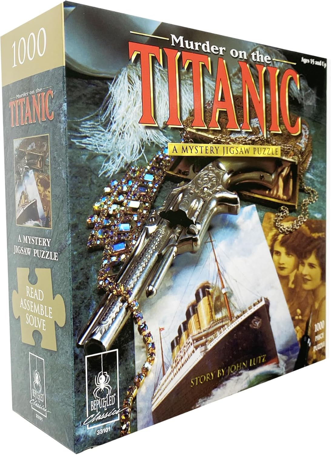 University Games Murder on the Titanic 1000pc Jigsaw Puzzle