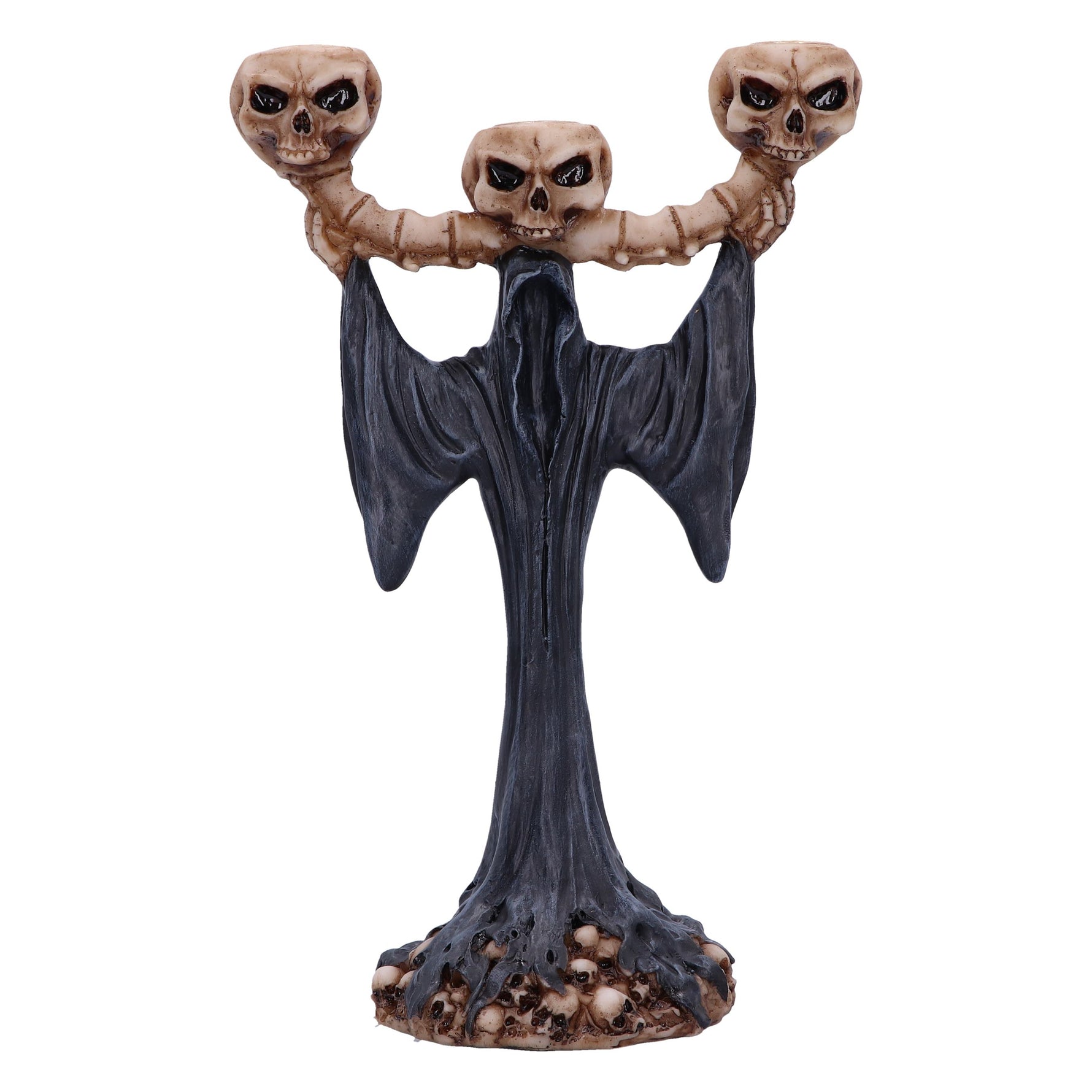 Light the Way Reaper Skull Tealight Holder 26.5cm