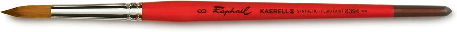 Raphael Kaerell Synthetic Short Handle Watercolor Brush