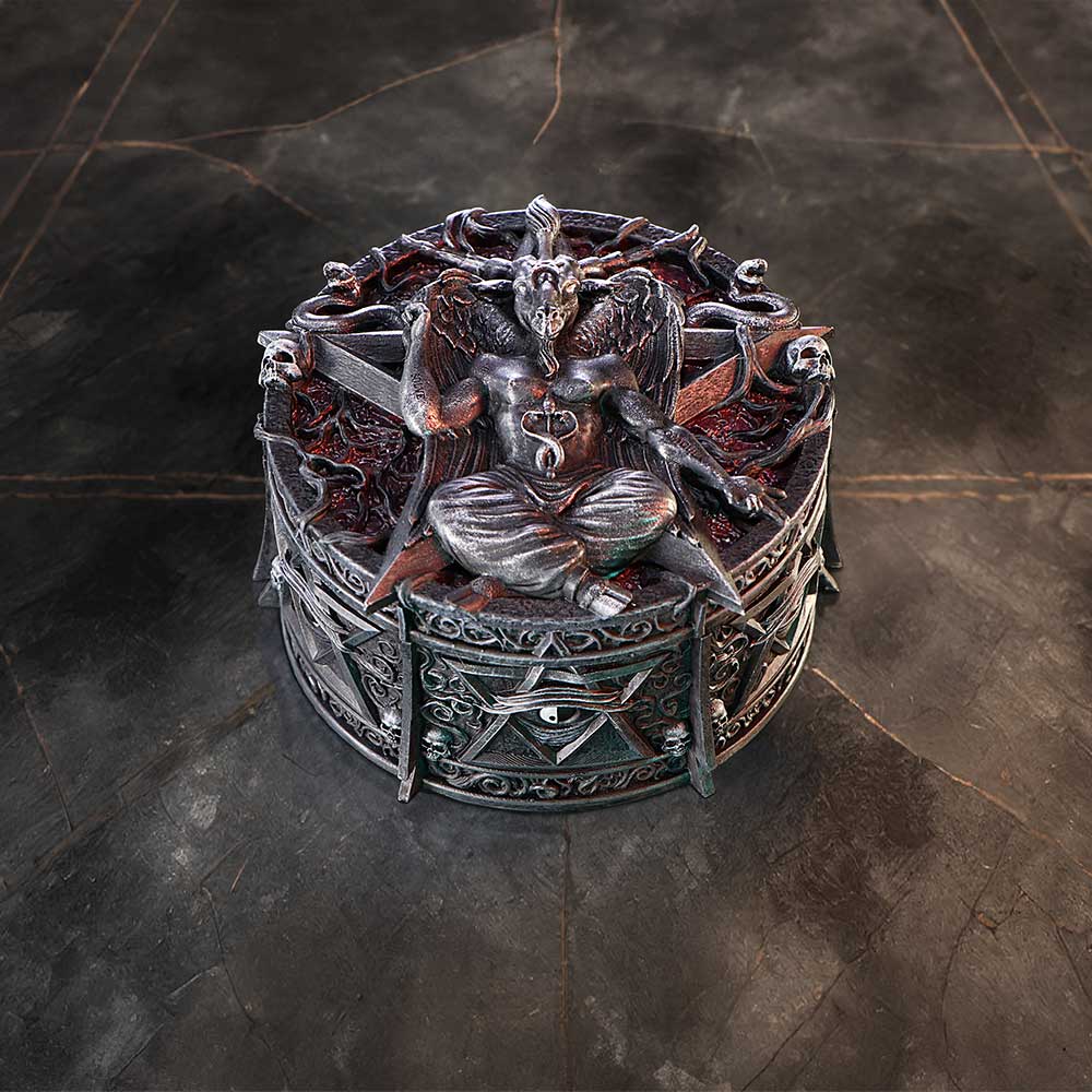 Hoard of the Baphomet Trinket Box 11cm
