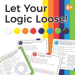 MindWare Logic Links Puzzle Games - Brain Teaser Puzzles for Kids and Brain Games for Adults