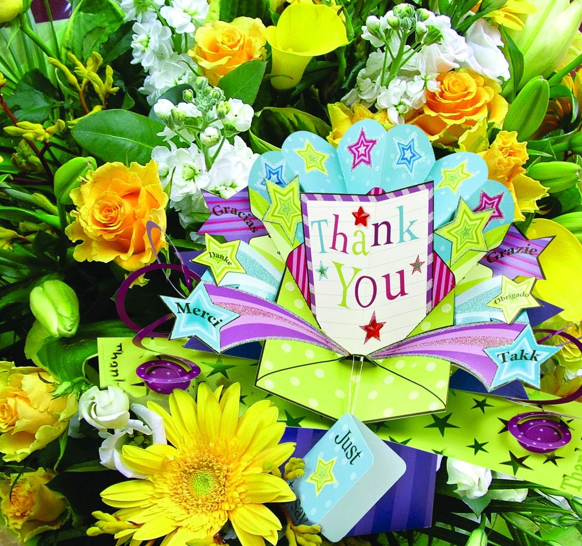 Second Nature Pop Ups Get Well Soon Pop Up Greeting Card