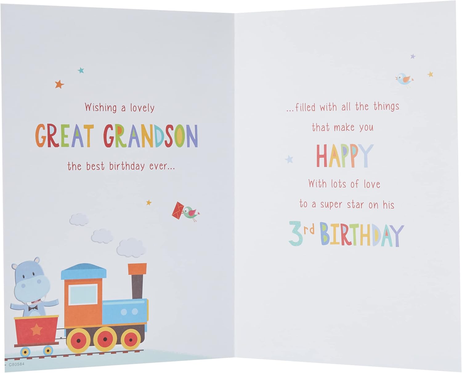 Juvenile Birthday Card