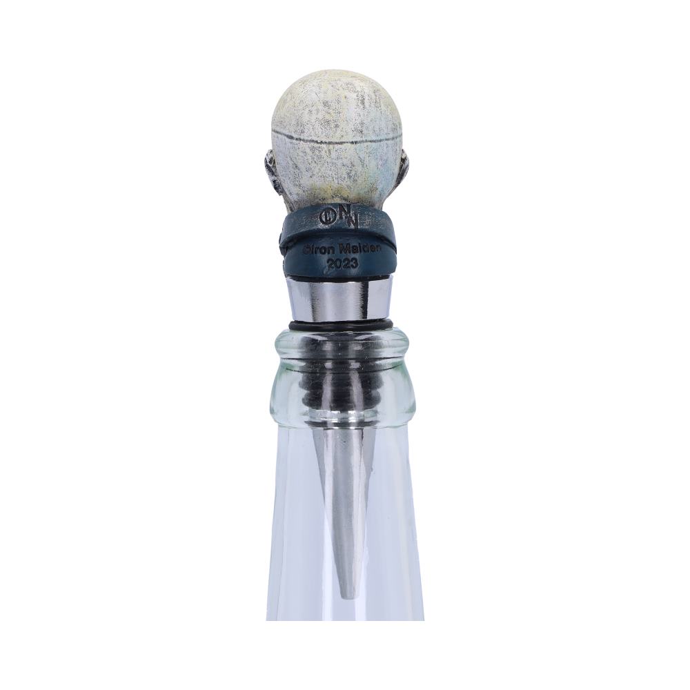 Officially Licensed Iron Maiden Eddie Piece of Mind Bottle Stopper 10cm