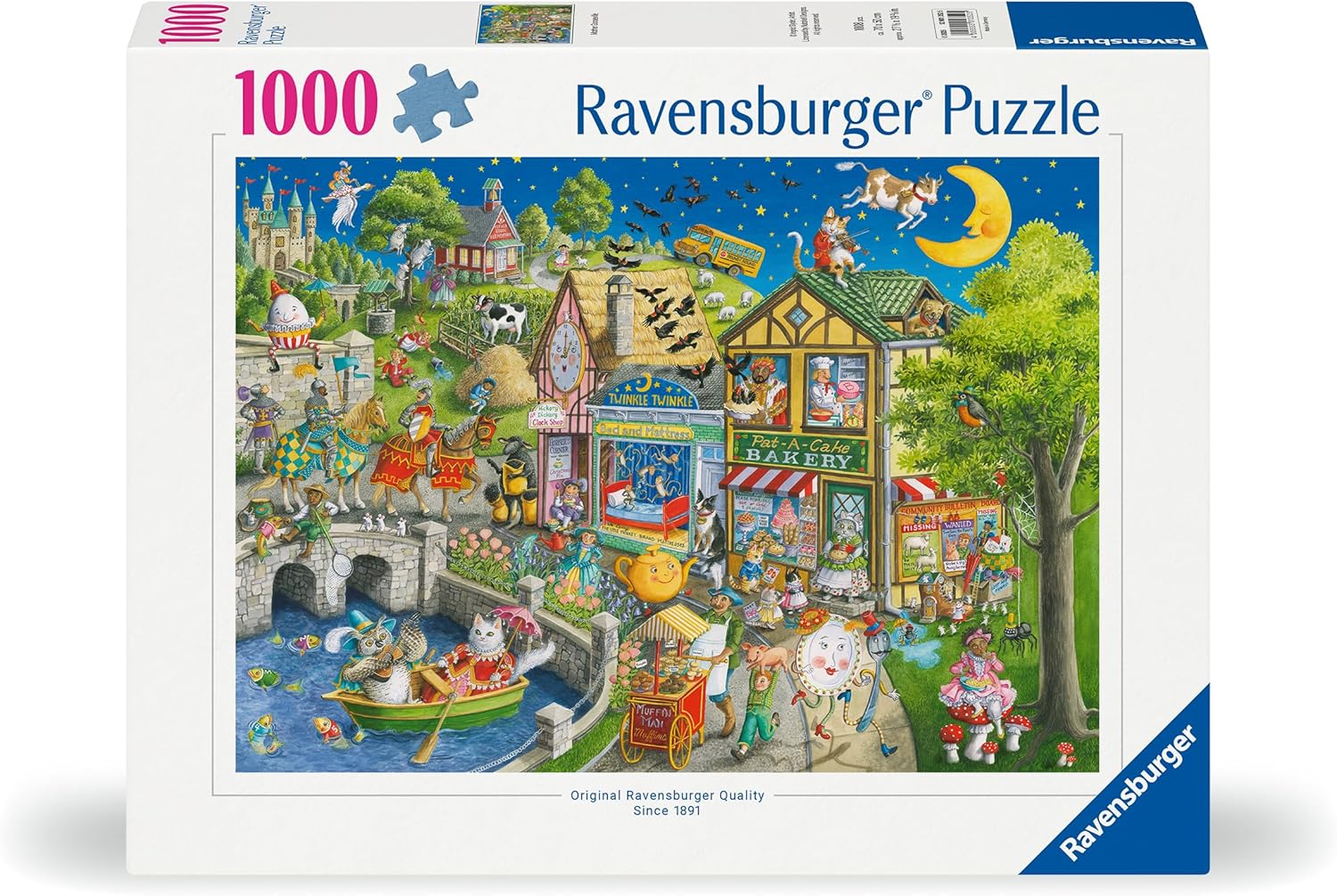 Ravensburger Mother Gooseville 1000Piece Jigsaw Puzzle