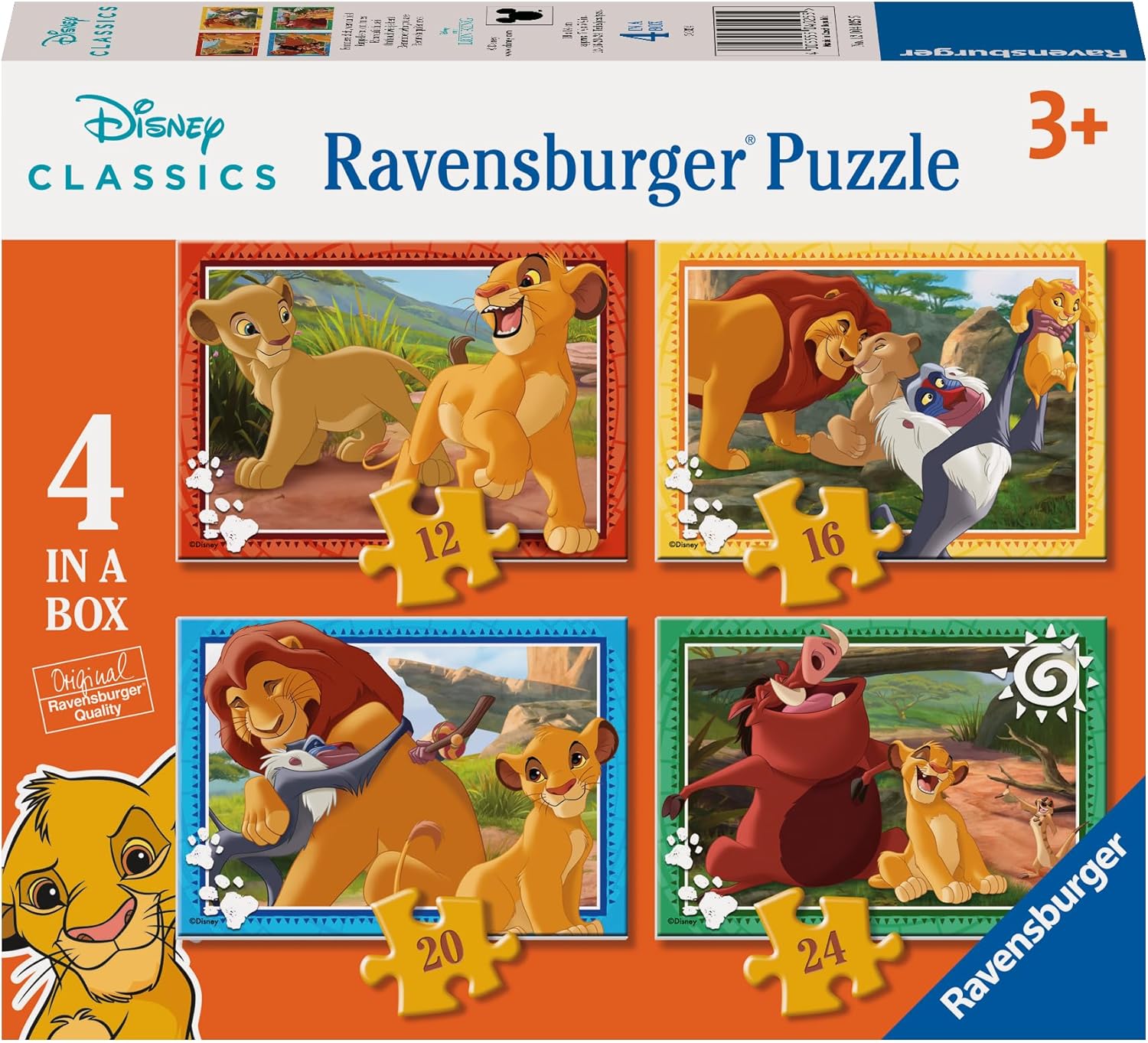 Ravensburger - Puzzle: The Lion King, Puzzle