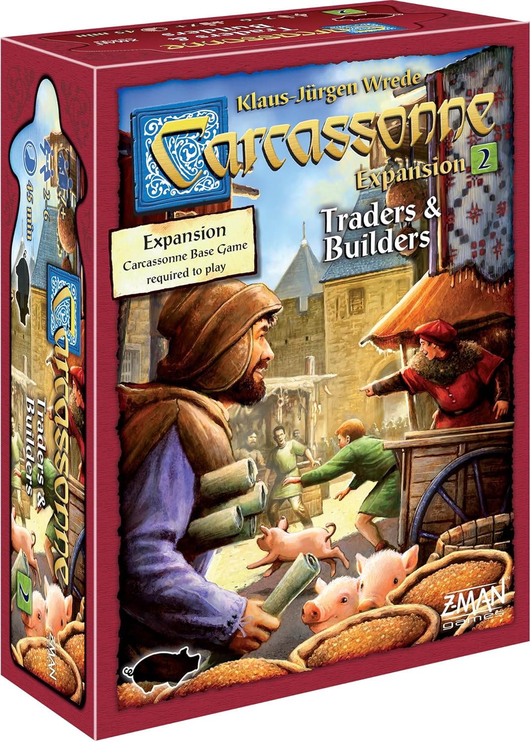Carcassonne Traders & Builders Board Game EXPANSION 2