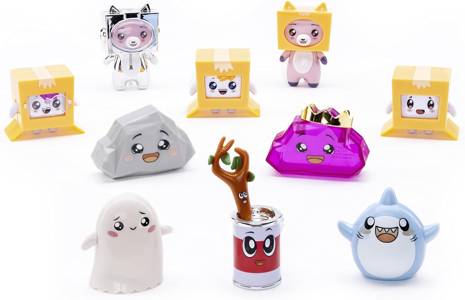 LankyBox Mystery Figure - 6 Pack. The Biggest Fans