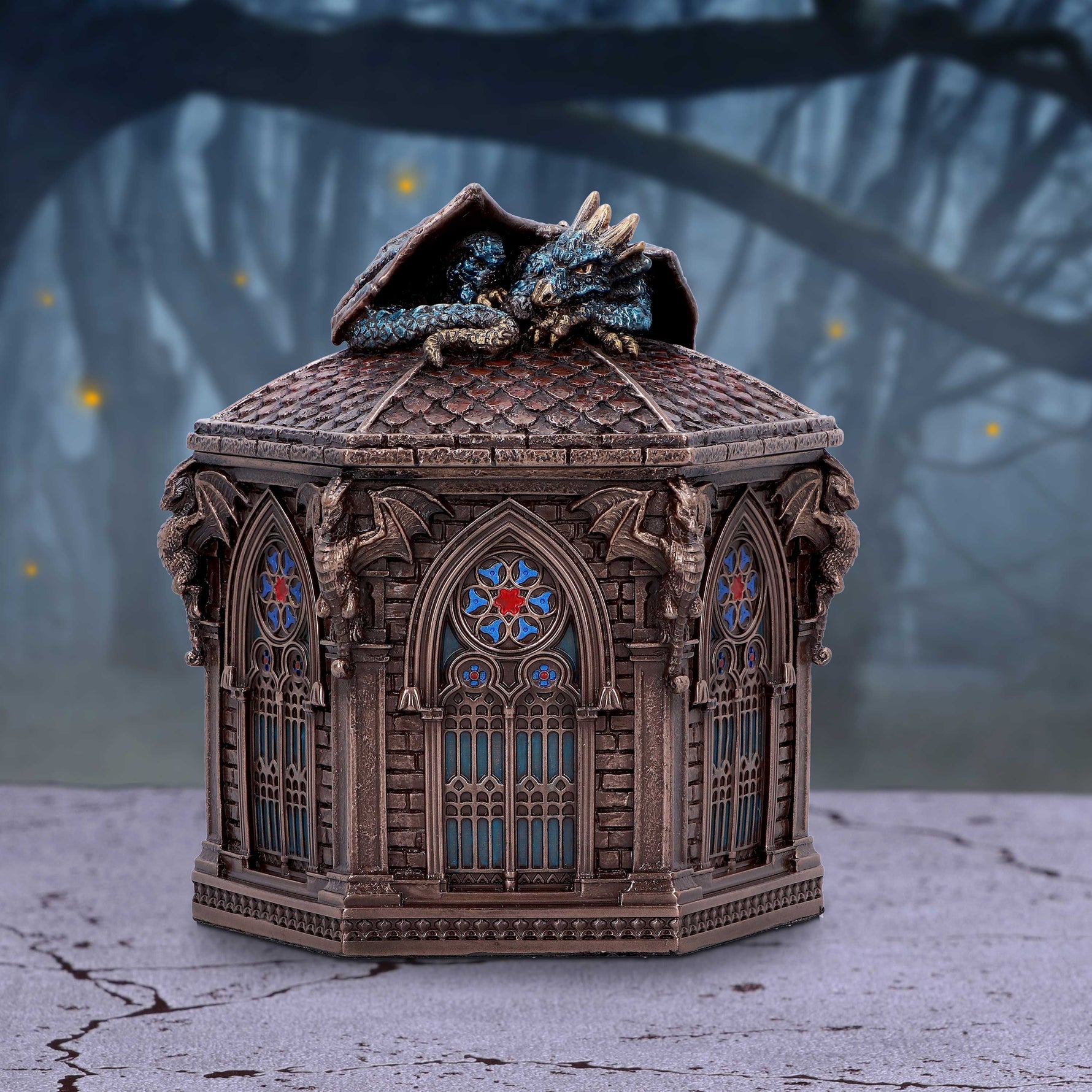 Citadel Protector Bronze Dragon Box 12.4cm