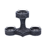 Thor's Hammer Tealight Holder 18.5cm