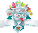 Second Nature Pop Ups Get Well Soon Pop Up Greeting Card