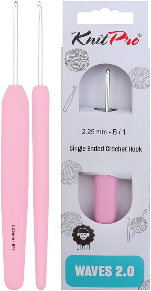 KnitPro Waves 2.0 Single-Ended Crochet Hooks