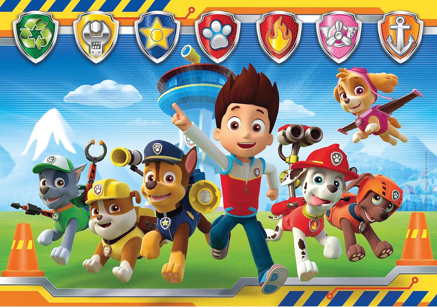 Clementoni 25209 Paw Patrol Supercolor Puzzle