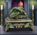 Emerald Hoard Dragon Box 13.5cm