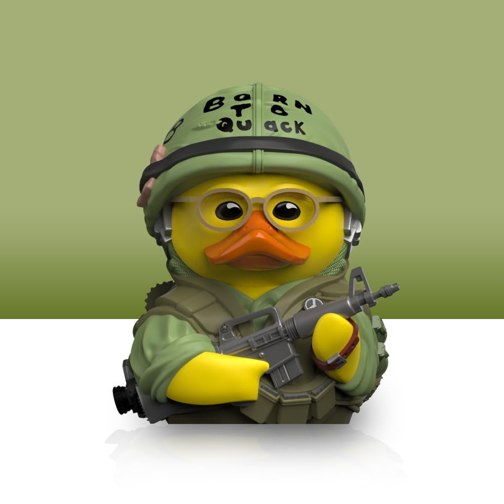 TUBBZ First Edition Sergeant J.T. Davis Collectable Vinyl Rubber Duck Figure - Official Stanley Kubrick Merchandise - Action TV & Movies