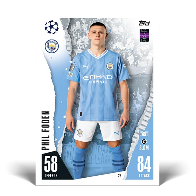 Topps Match Attax 23/24 - Mega Tin 4 - contains 66 Match Attax cards plus 4 exclusive Stadium Stars LE cards