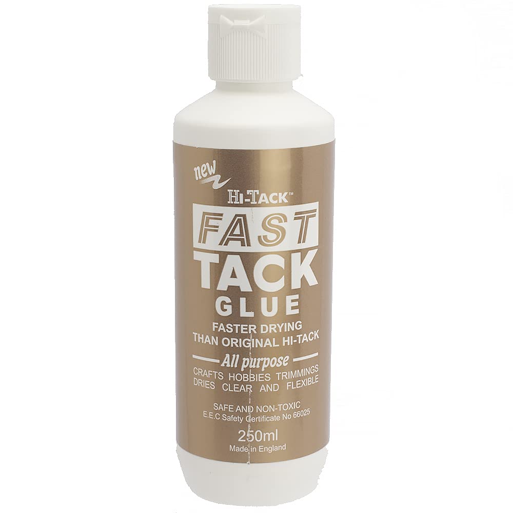 Fast Tack Quick Stick & Very Sticky PVA Glue - 250ml | Craft Adhesives