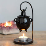 something different Spirit of Equinox Hanging Cauldron Pagan Oil Burner