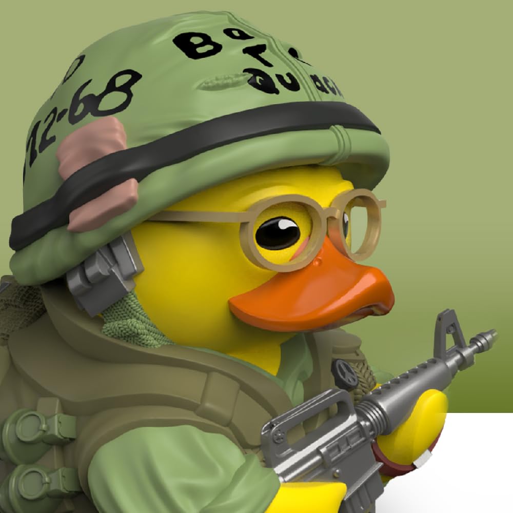 TUBBZ First Edition Sergeant J.T. Davis Collectable Vinyl Rubber Duck Figure - Official Stanley Kubrick Merchandise - Action TV & Movies