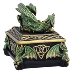 Emerald Hoard Dragon Box 13.5cm