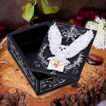 Owl Messenger Trinket Box 14cm
