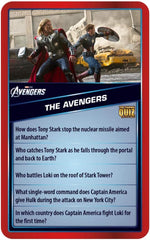 Top Trumps Marvel Cinematic Universe Quiz Game