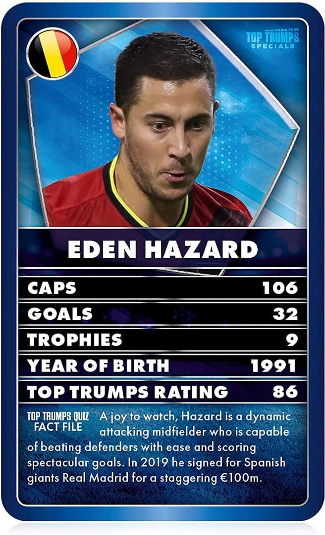 Top Trumps World Football Stars Specials Card Game