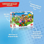 Winning Moves Super Mario and Friends 500 Piece Jigsaw Puzzle Game