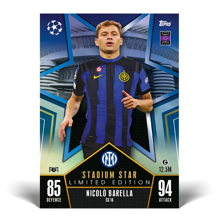Topps Match Attax 23/24 - Mega Tin 4 - contains 66 Match Attax cards plus 4 exclusive Stadium Stars LE cards
