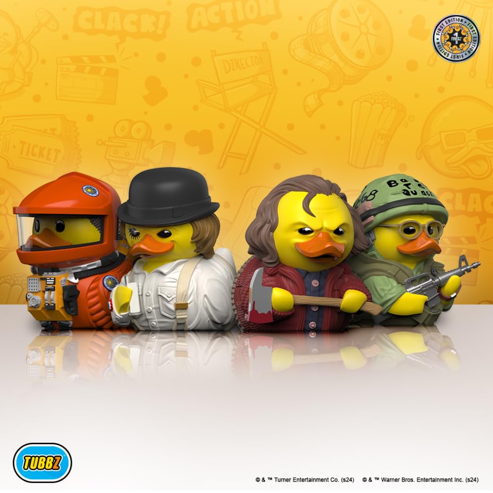 TUBBZ First Edition Sergeant J.T. Davis Collectable Vinyl Rubber Duck Figure - Official Stanley Kubrick Merchandise - Action TV & Movies