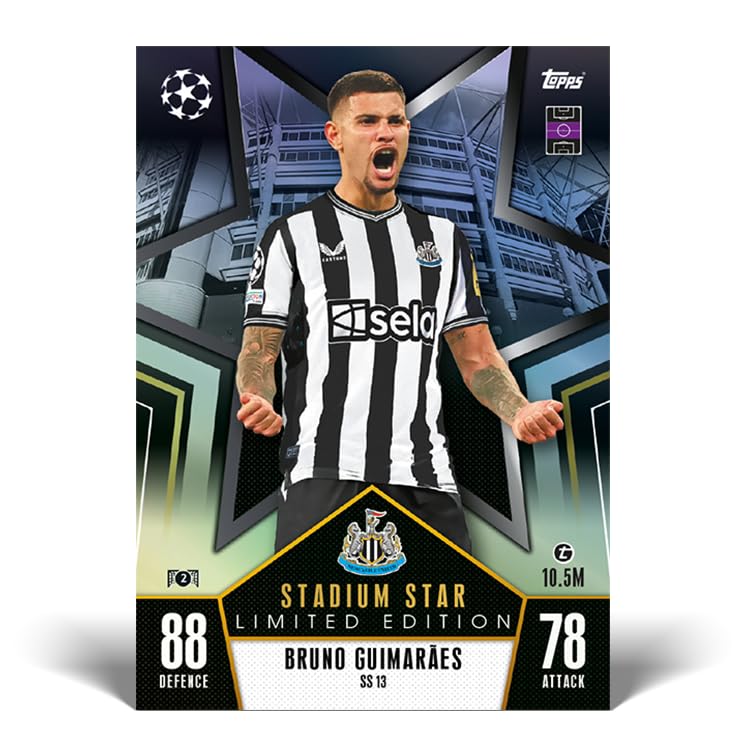 Topps Match Attax 23/24 - Mega Tin 4 - contains 66 Match Attax cards plus 4 exclusive Stadium Stars LE cards