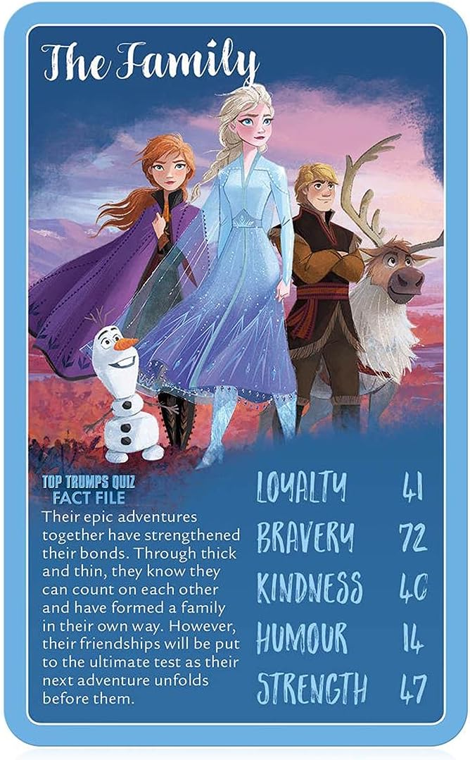 Top Trumps Disney Frozen 2 Specials Card Game