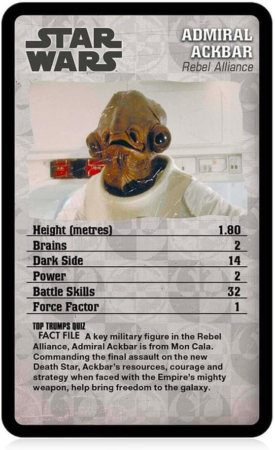 Top Trumps Card Game Star Wars Episodes 4-6 - Family Games