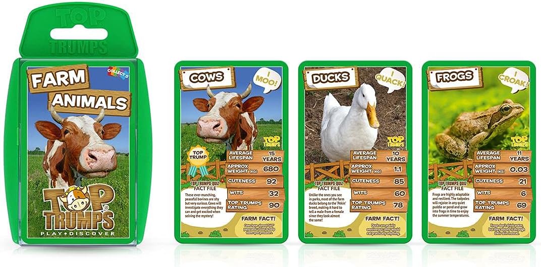 Top Trumps Farm Animals Classics Card Game