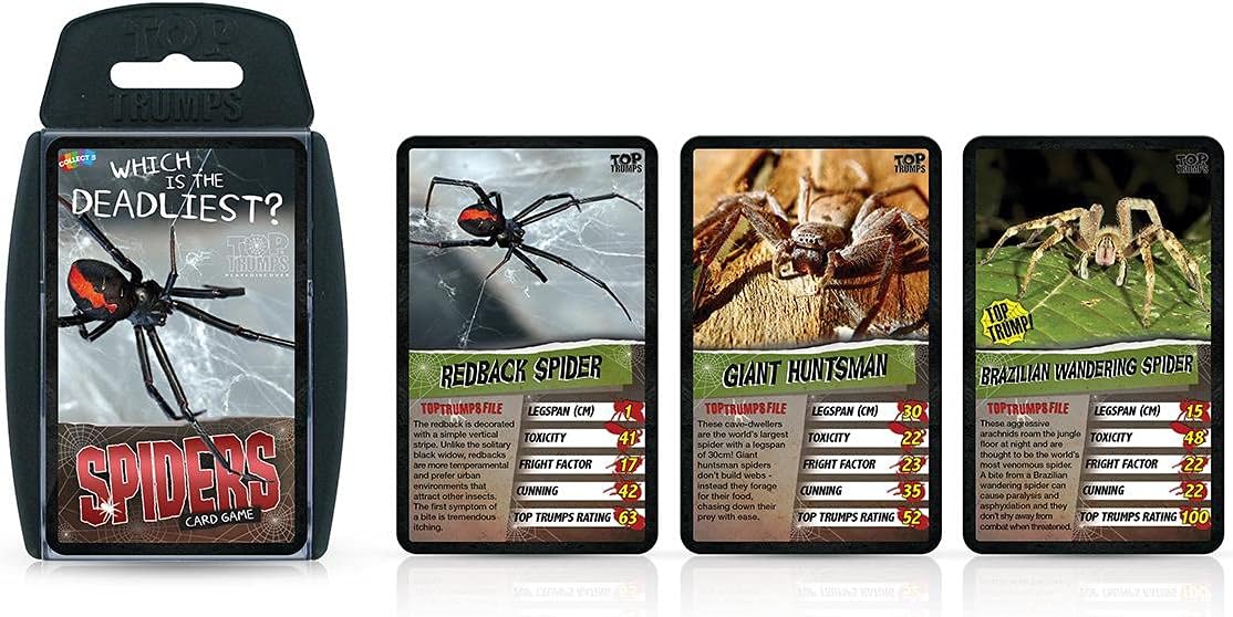 Top Trumps Spiders Classics Card Game