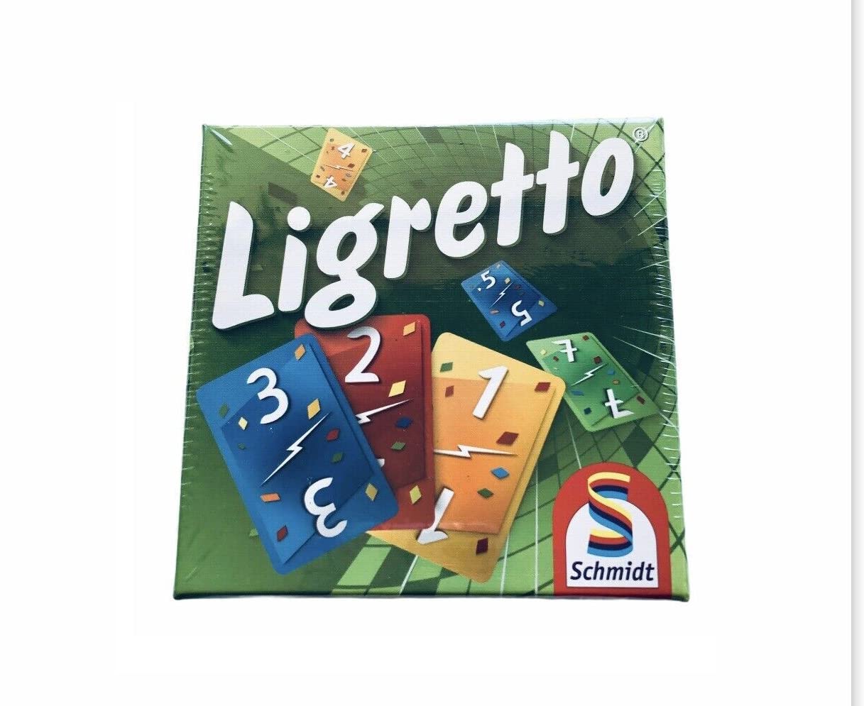 Schmidt | Ligretto Green | Card Game | Ages 8+ | 2 to 4 Players | 15 mins Minutes Playing Time