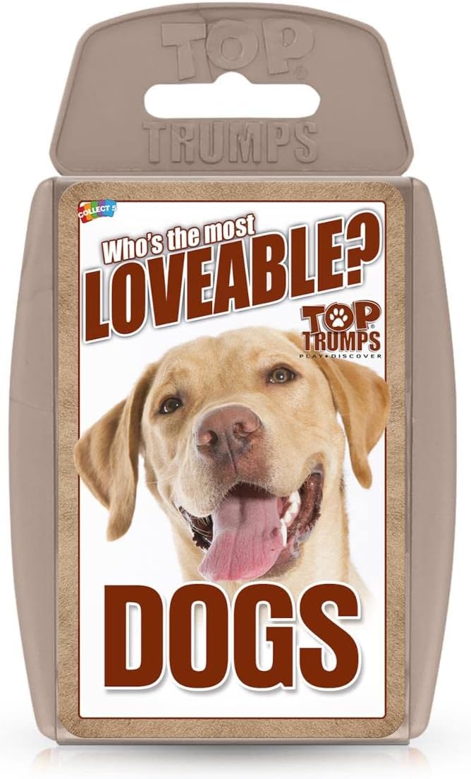 Top Trumps Card Game Dogs - Family Learning Games